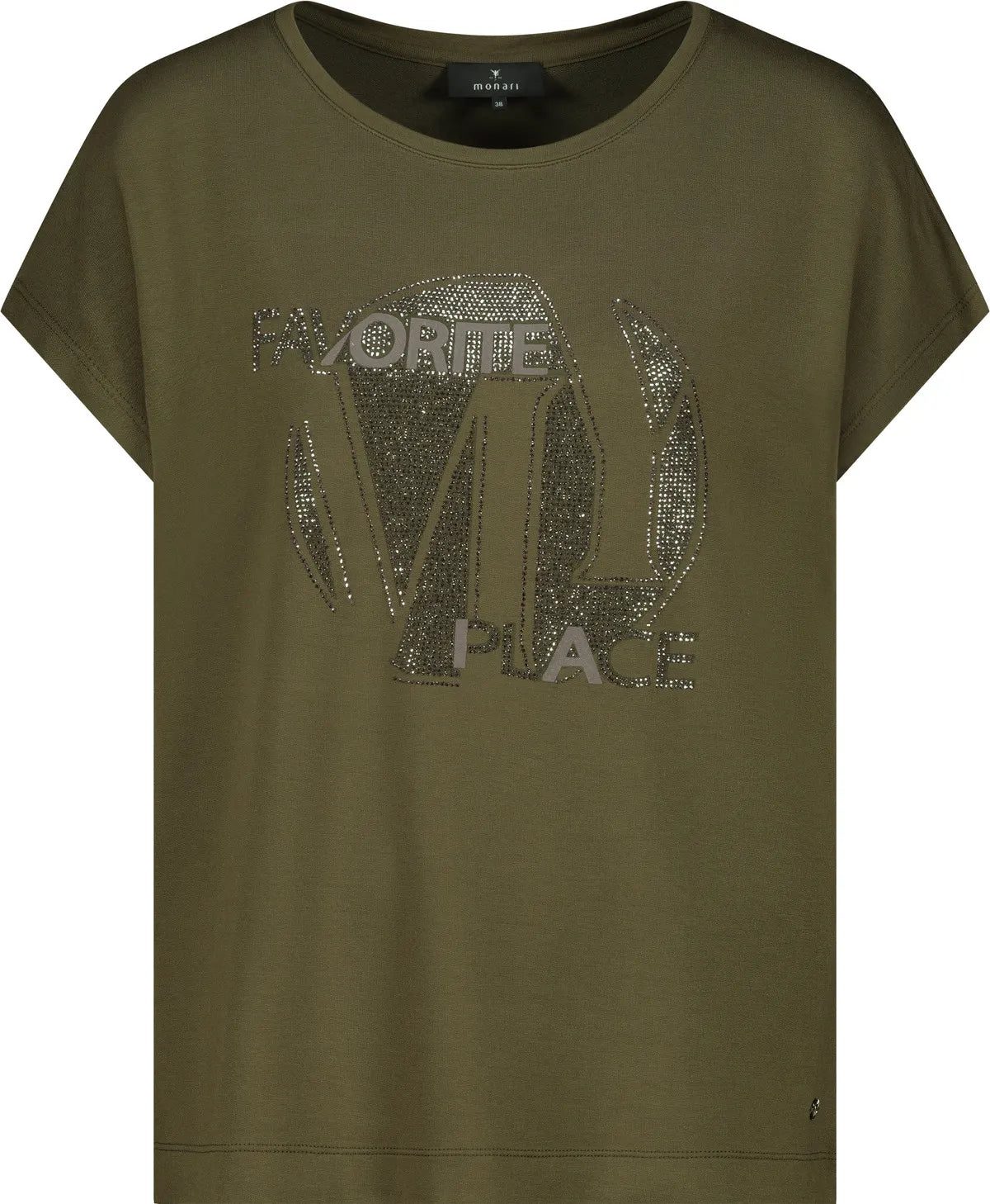 T-Shirt Regular Fit aus Viskosemix