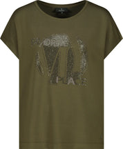 T-Shirt Regular Fit aus Viskosemix