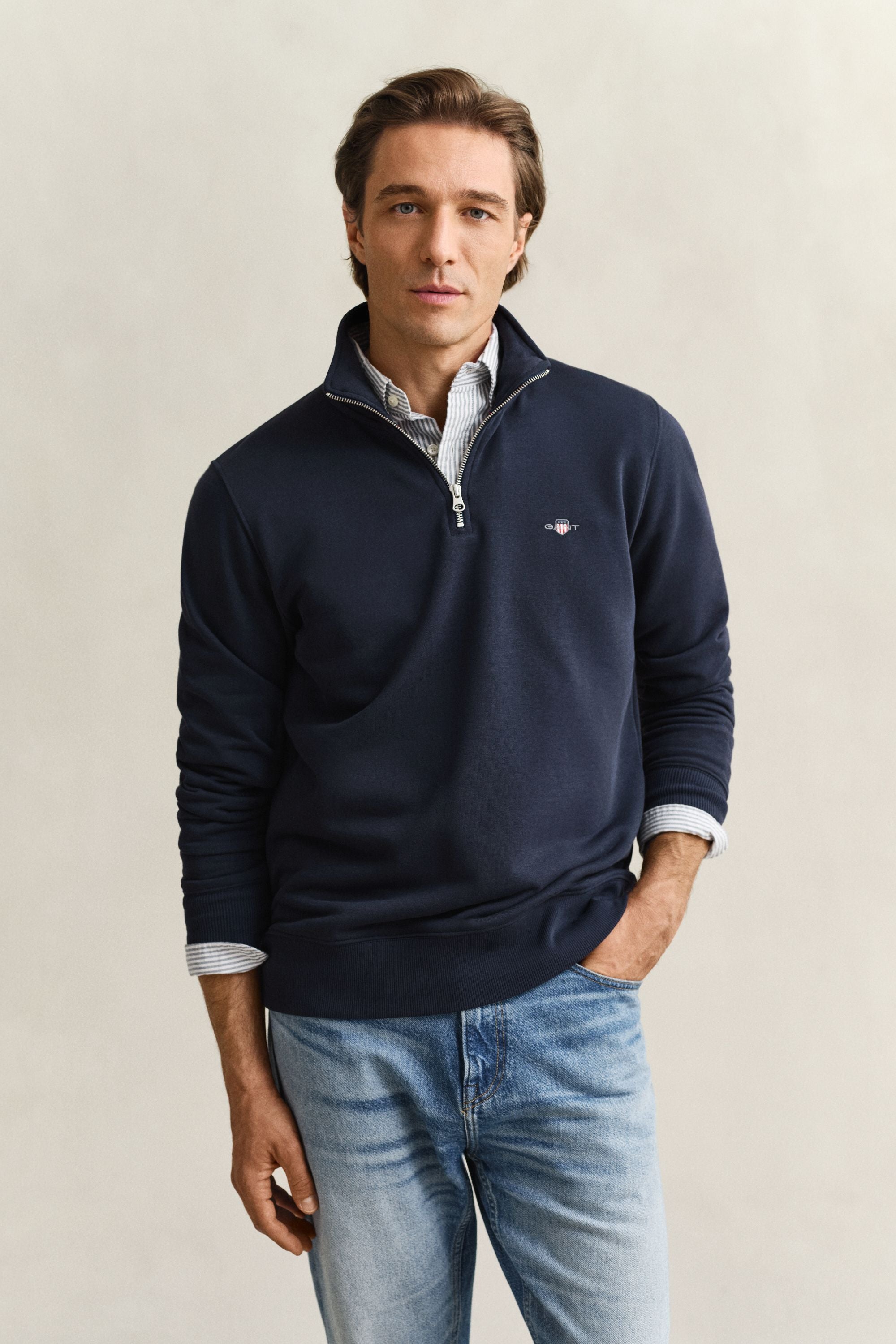 Sweatshirt aus Baumwollmix