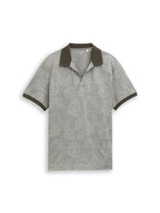 Jacquard Polo-Shirt mit Muster