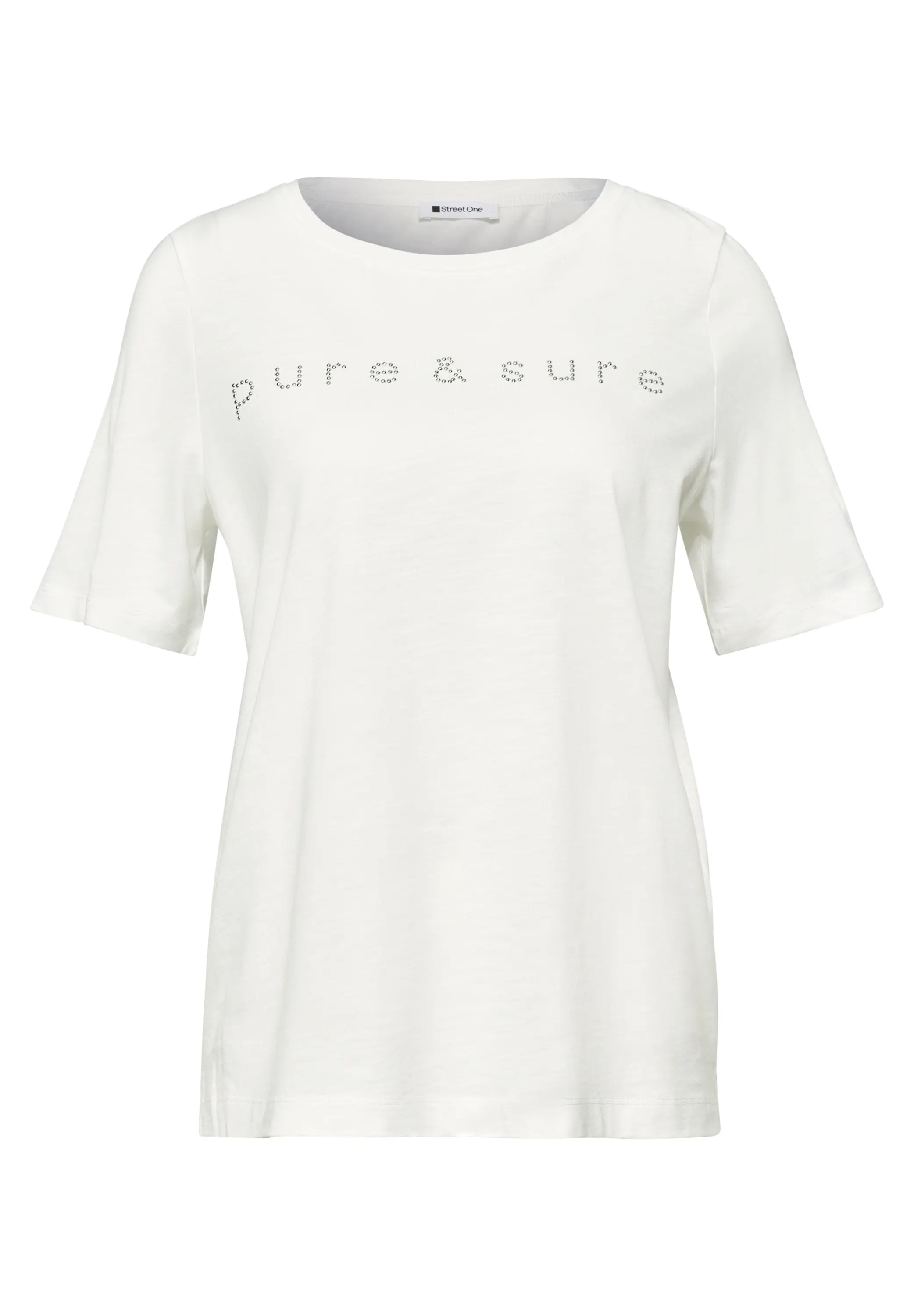 T-Shirt aus Baumwollmix