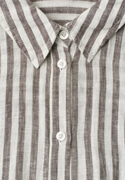 Leinenbluse gestreift