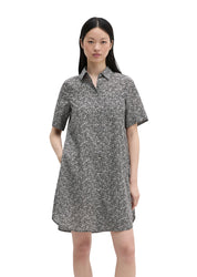 Hemdblusenkleid Mini Loose Fit