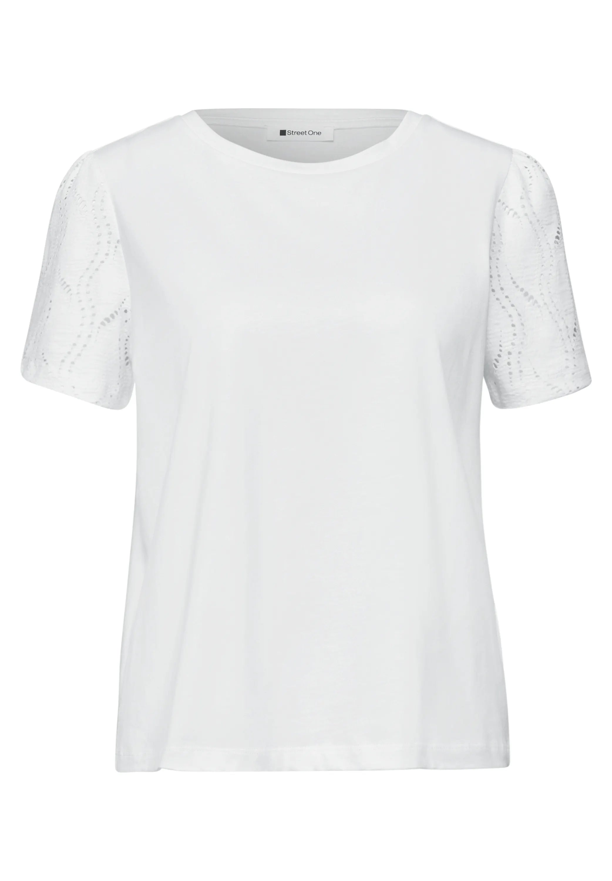 T-Shirt aus Baumwollmix