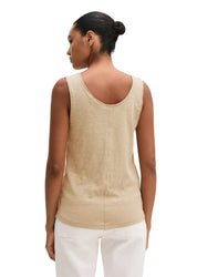 Top Regular Fit aus Baumwolle