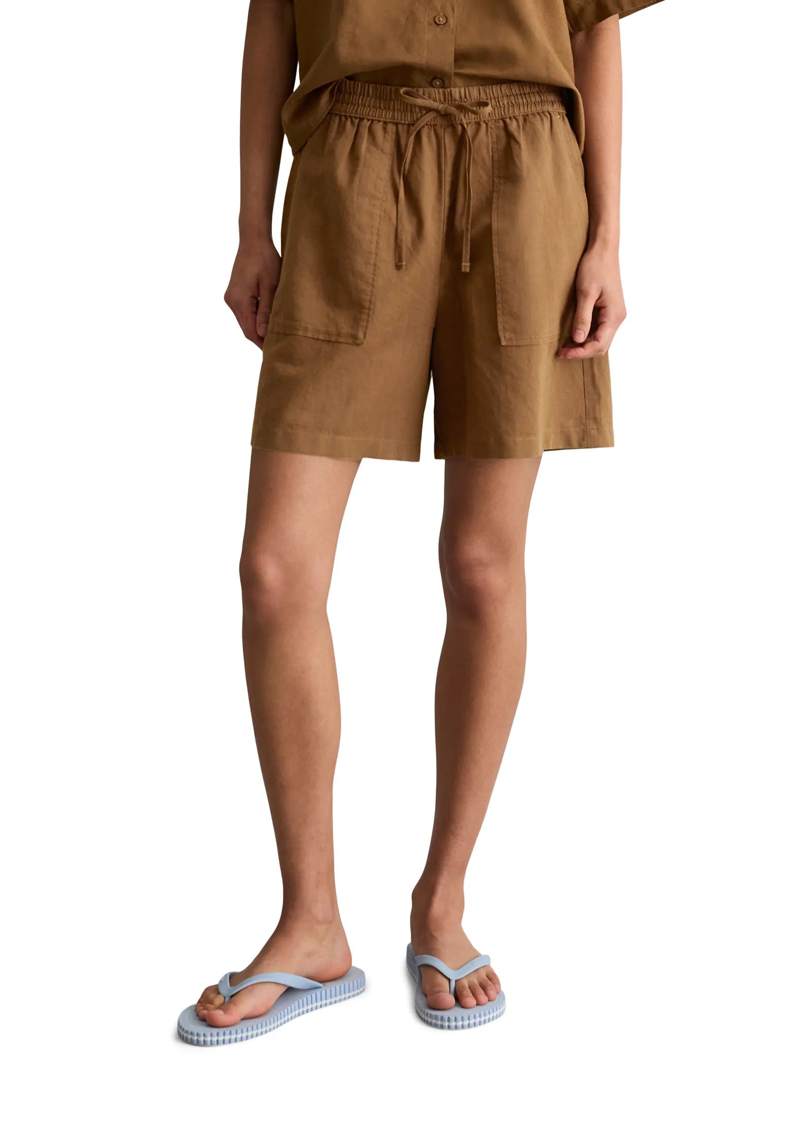 Leinenshorts Regular Fit