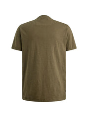 Henley-T-Shirt aus Bamwolle