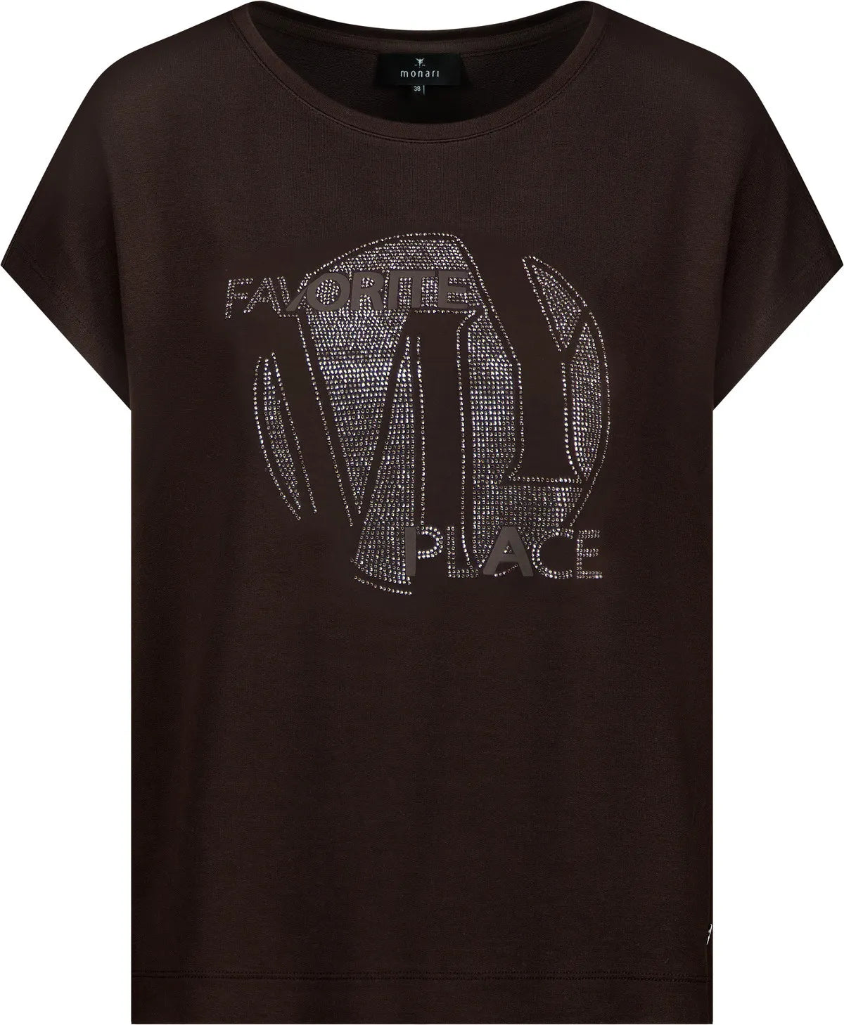 T-Shirt Regular Fit aus Viskosemix