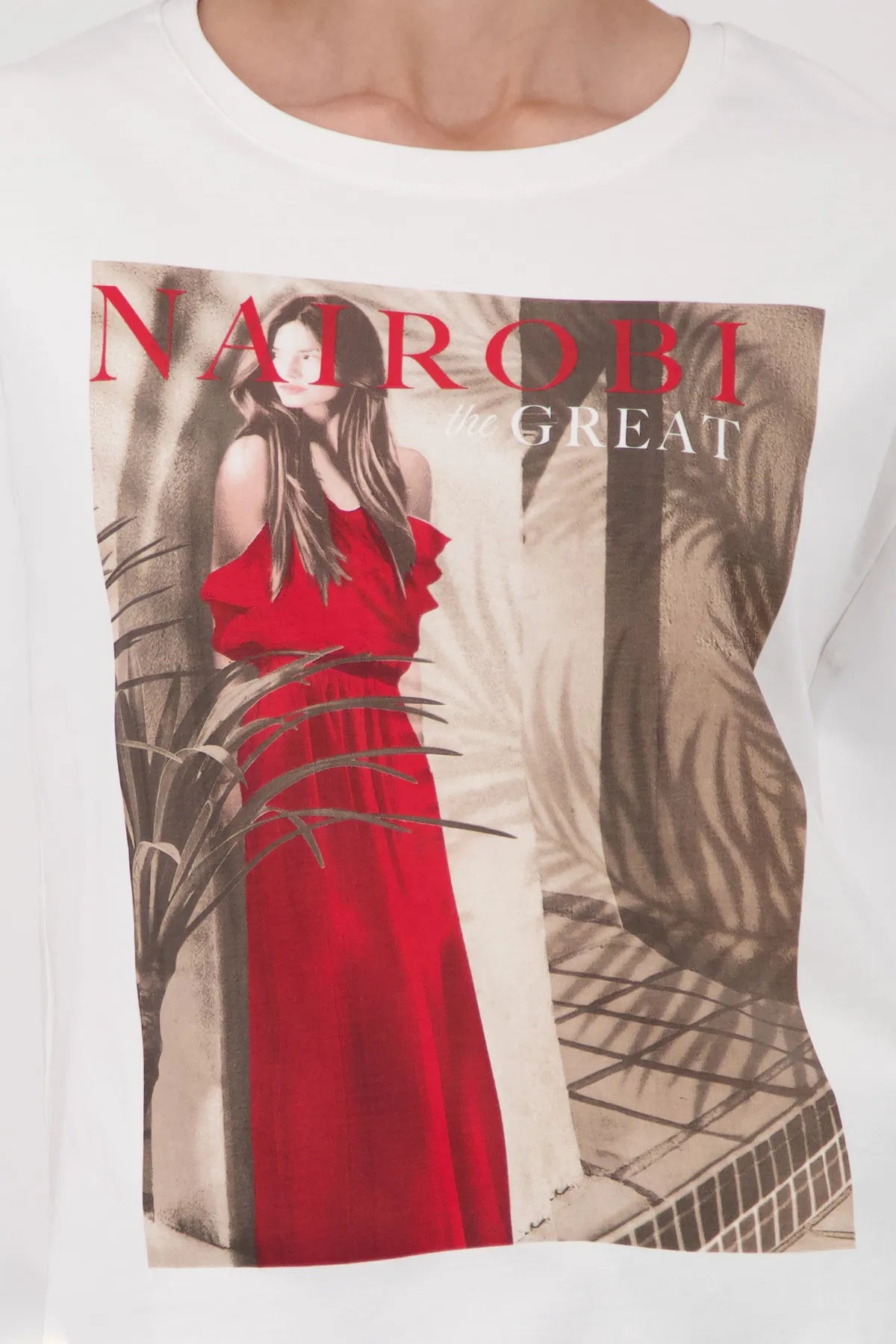 T-Shirt aus Baumwolle