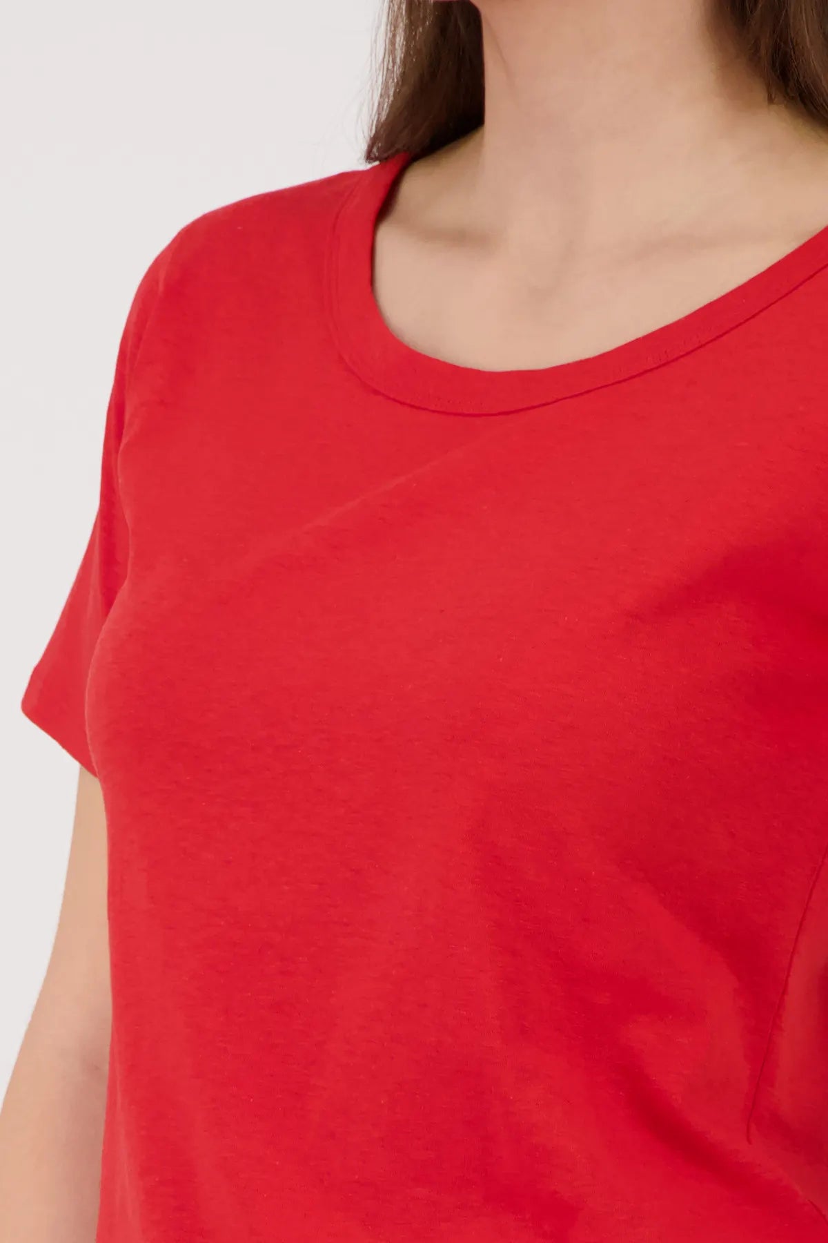 T-Shirt aus Baumwollmix