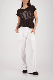 T-Shirt Regular Fit aus Viskosemix