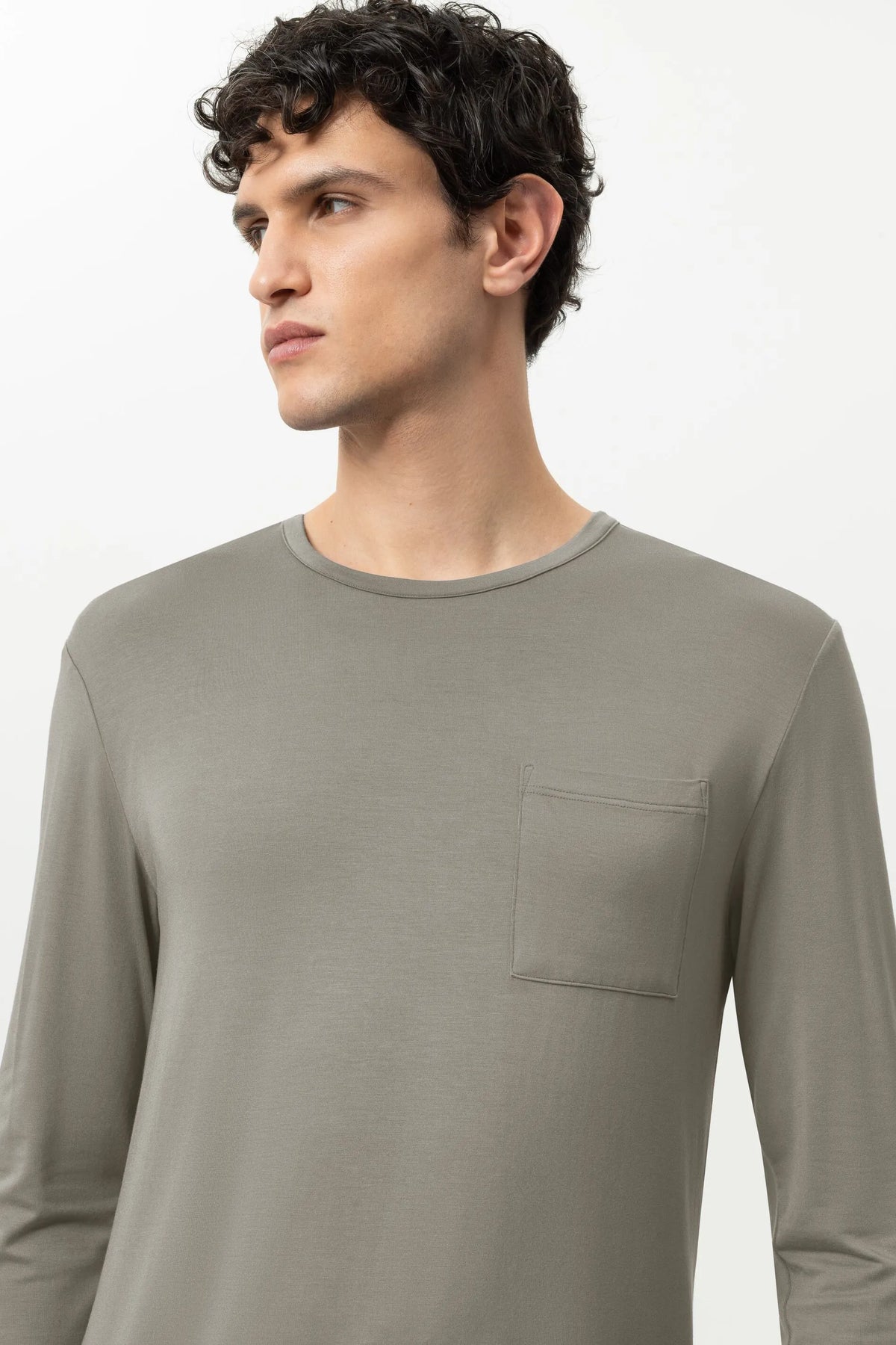 Langarmshirt aus Modal