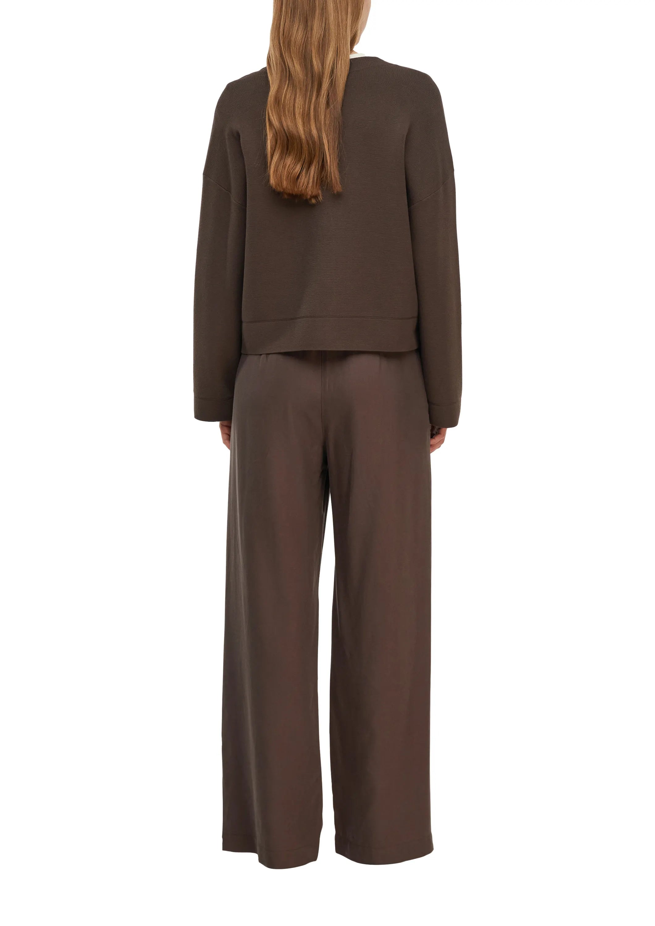 Stoffhose Wide Leg