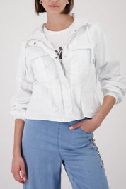Sommerjacke mit Kapuze