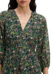 Freizeitkleid Midi aus Viskose