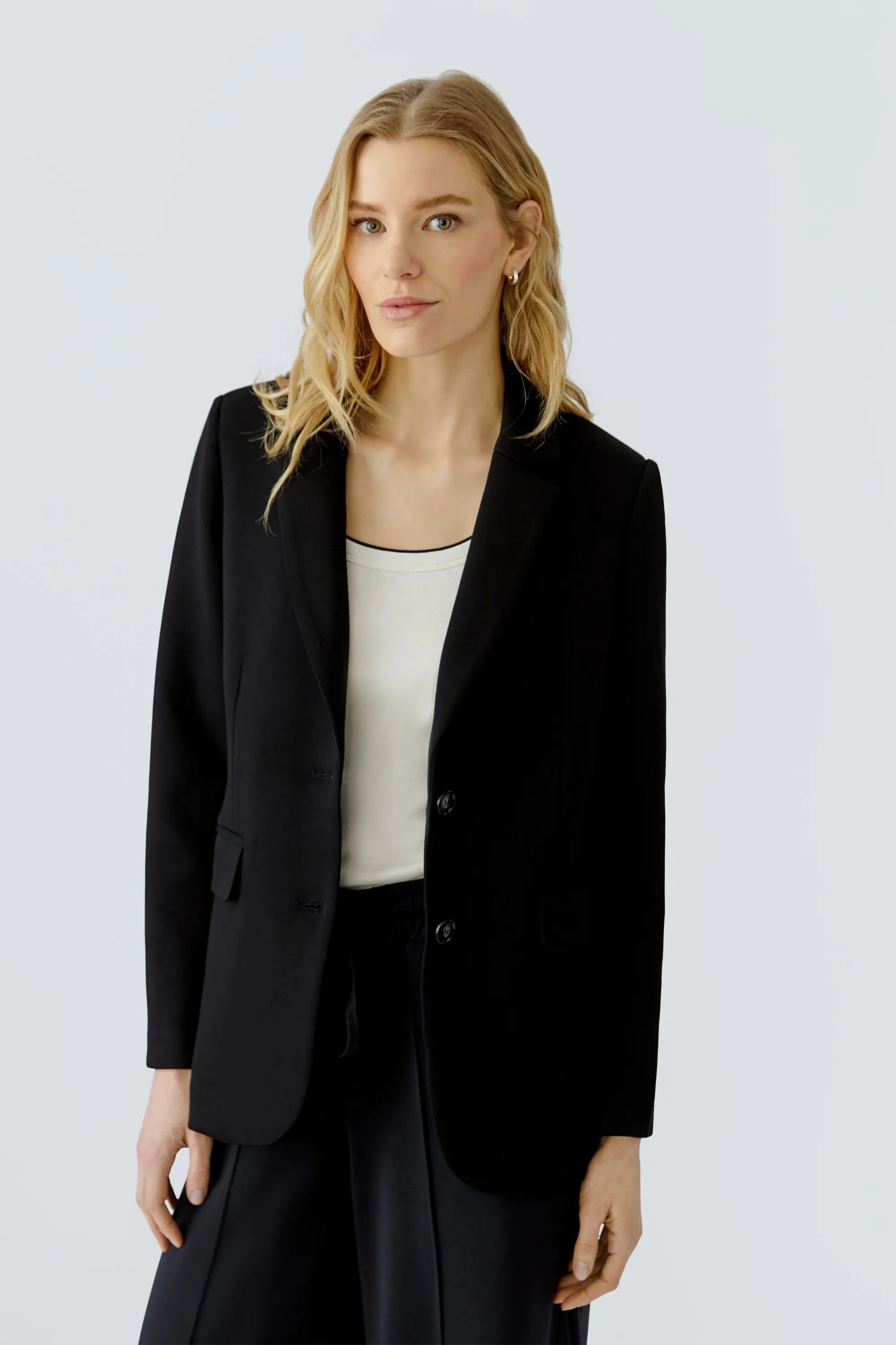 Blazer Regular Fit aus Viskosemix