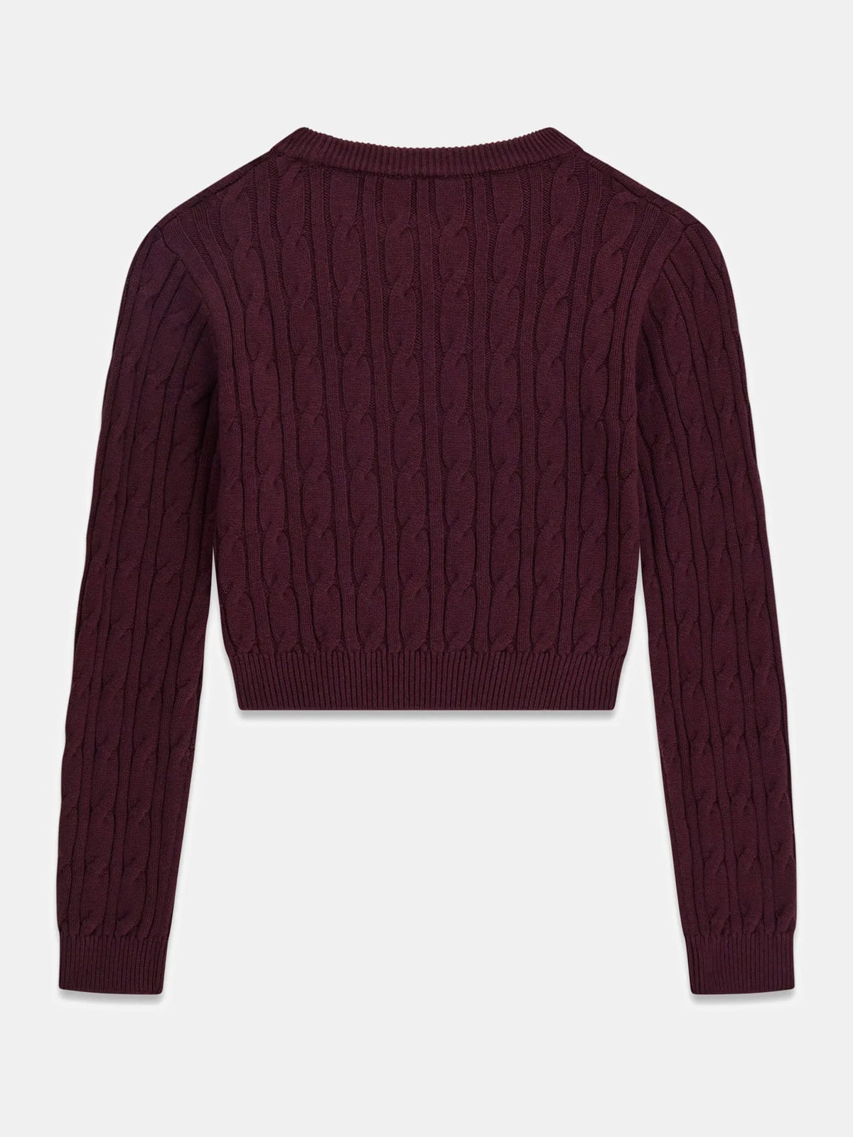 Strickpullover aus Baumwollmix