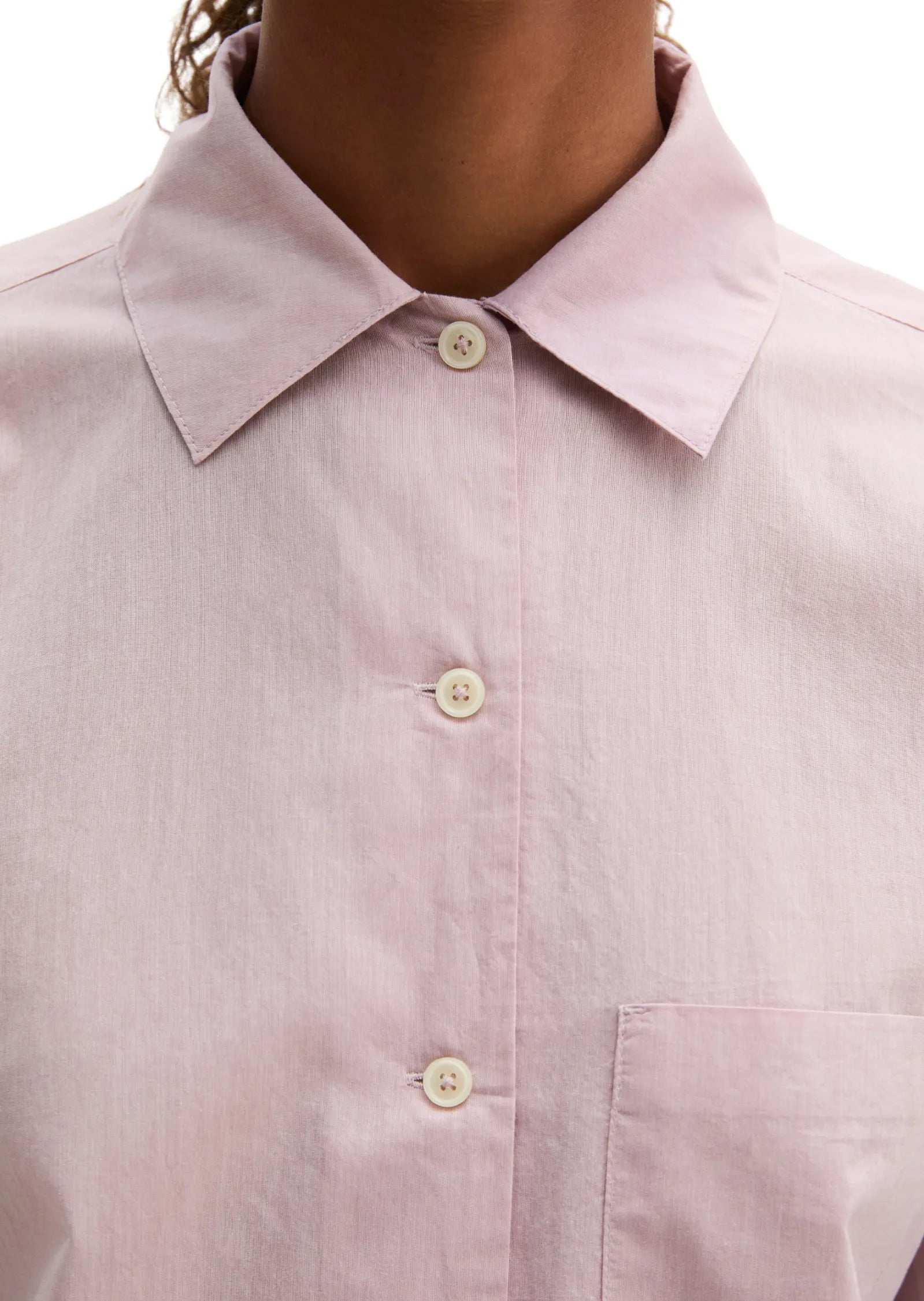 Bluse mit Schleifchen-Detail Regular Fit