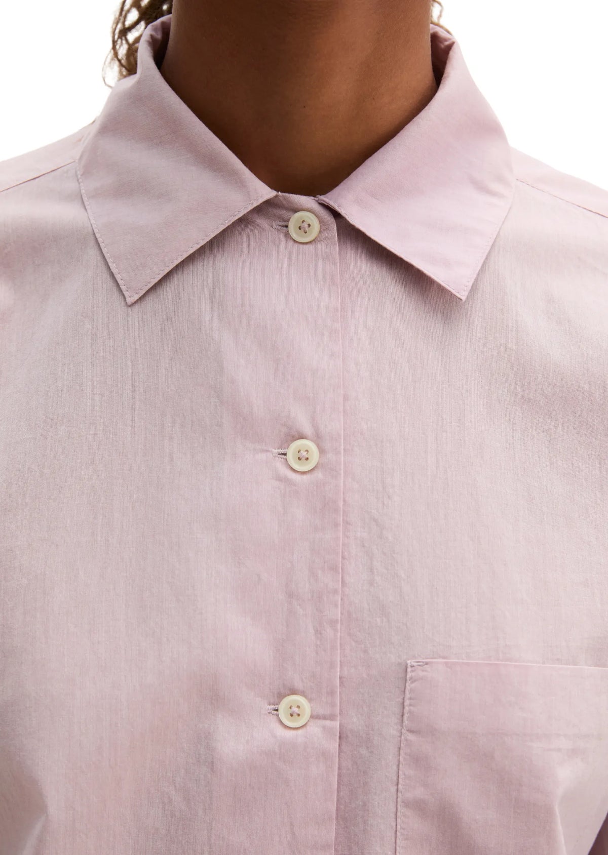 Bluse mit Schleifchen-Detail Regular Fit