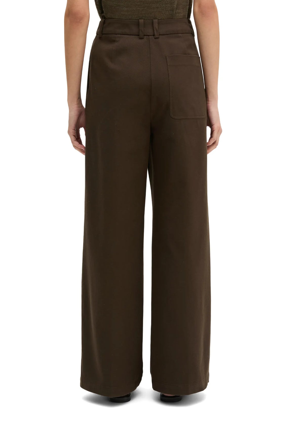 Bundfaltenhose Wide Leg