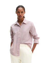 Bluse mit Schleifchen-Detail Regular Fit