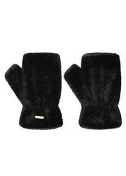 Fingerlose Handschuhe BRITAMU aus Kunstpelz