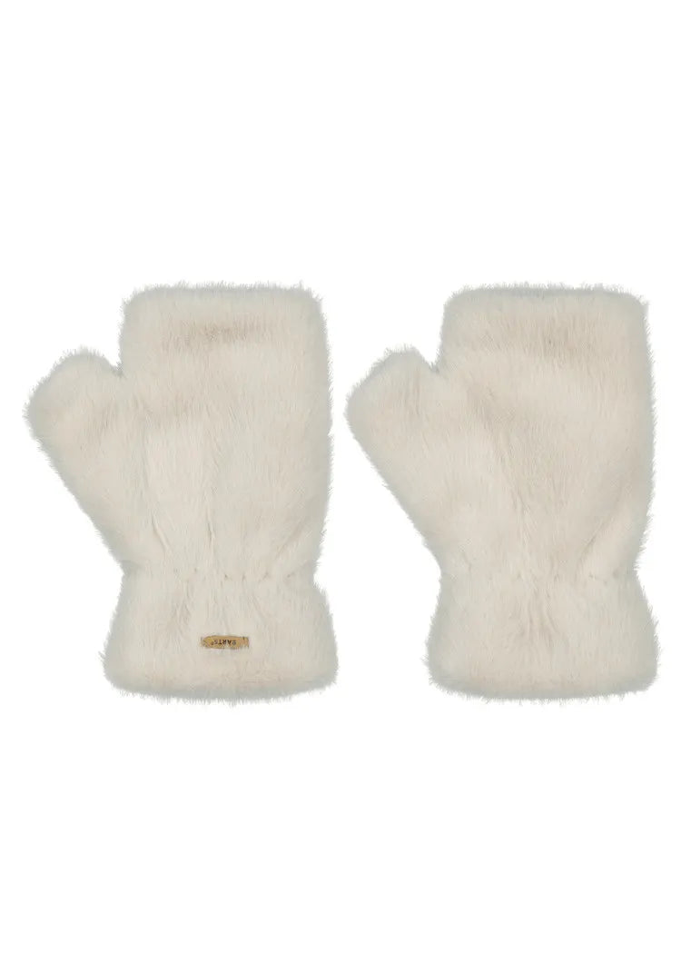 Fingerlose Handschuhe BRITAMU aus Kunstpelz