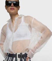 Bluse transparent Relaxed Fit