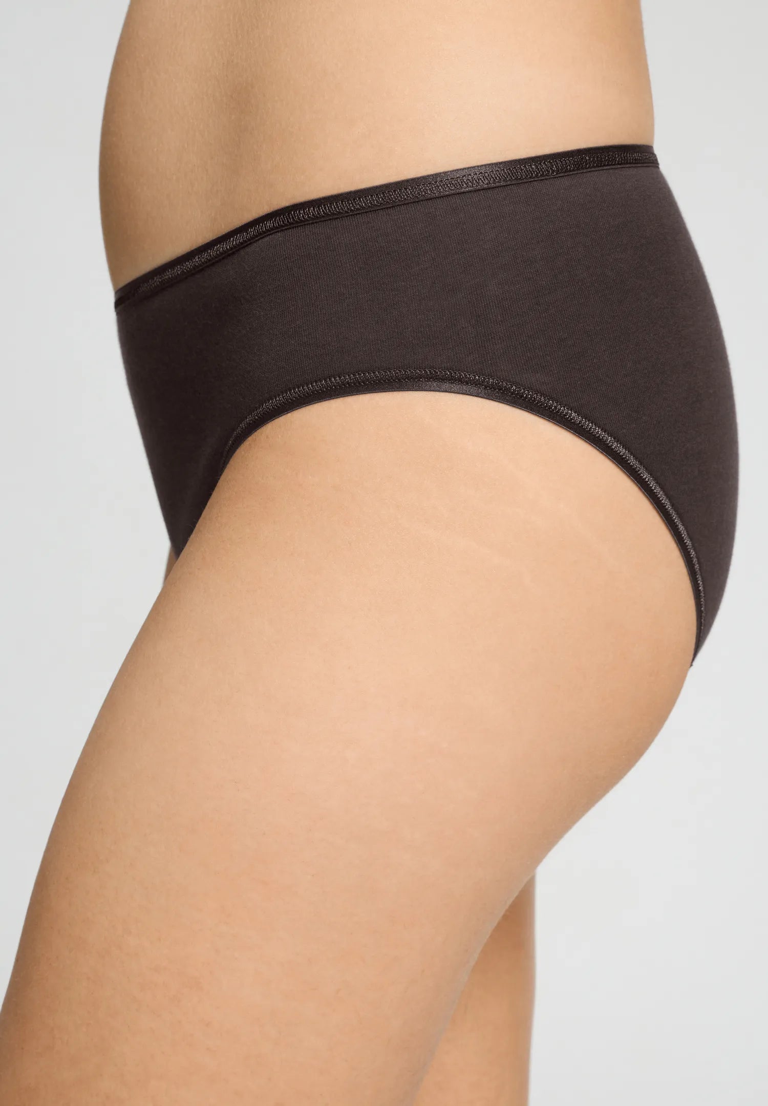 Midi-Slip aus Baumwolle