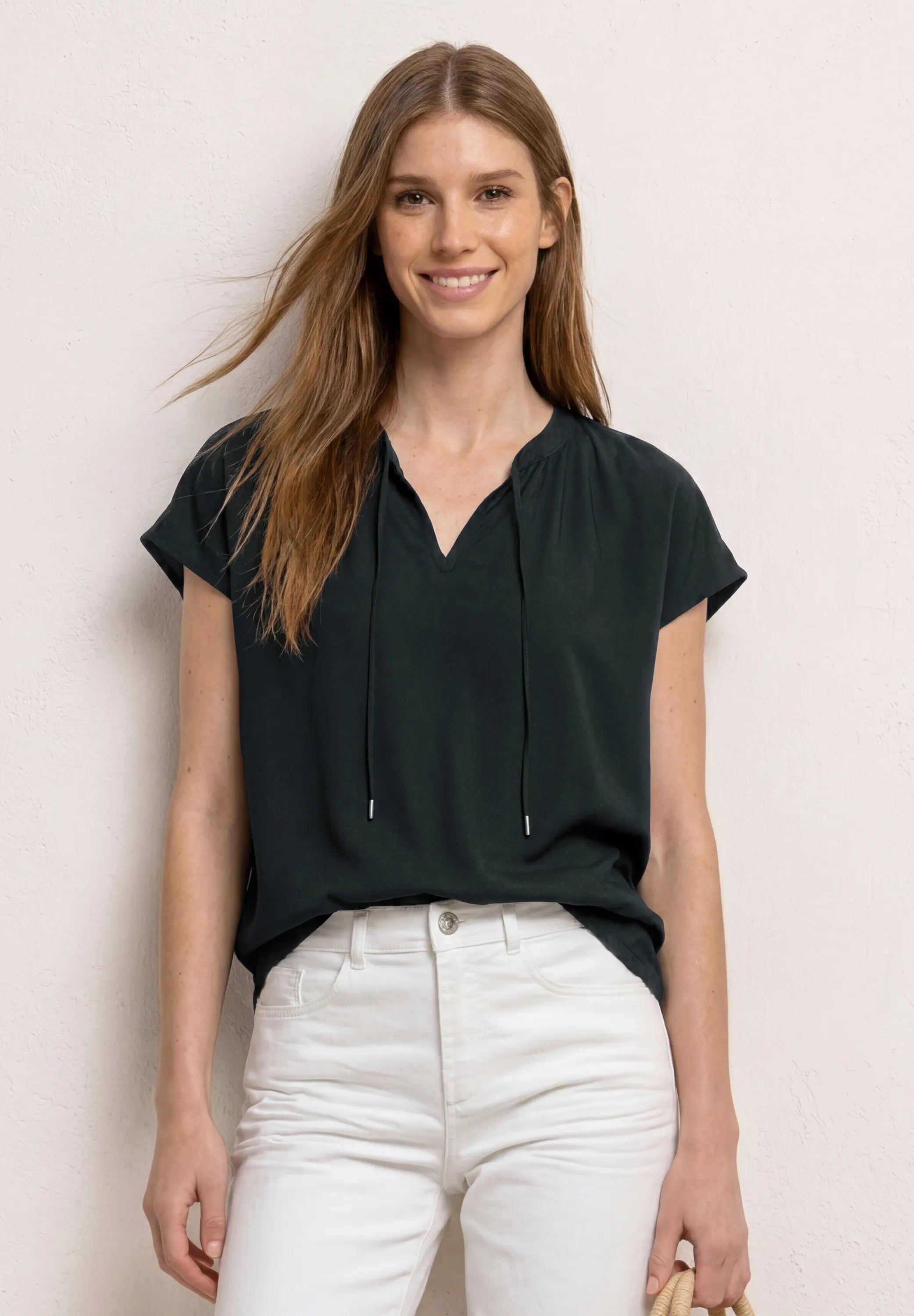 Blusenshirt aus Viskose
