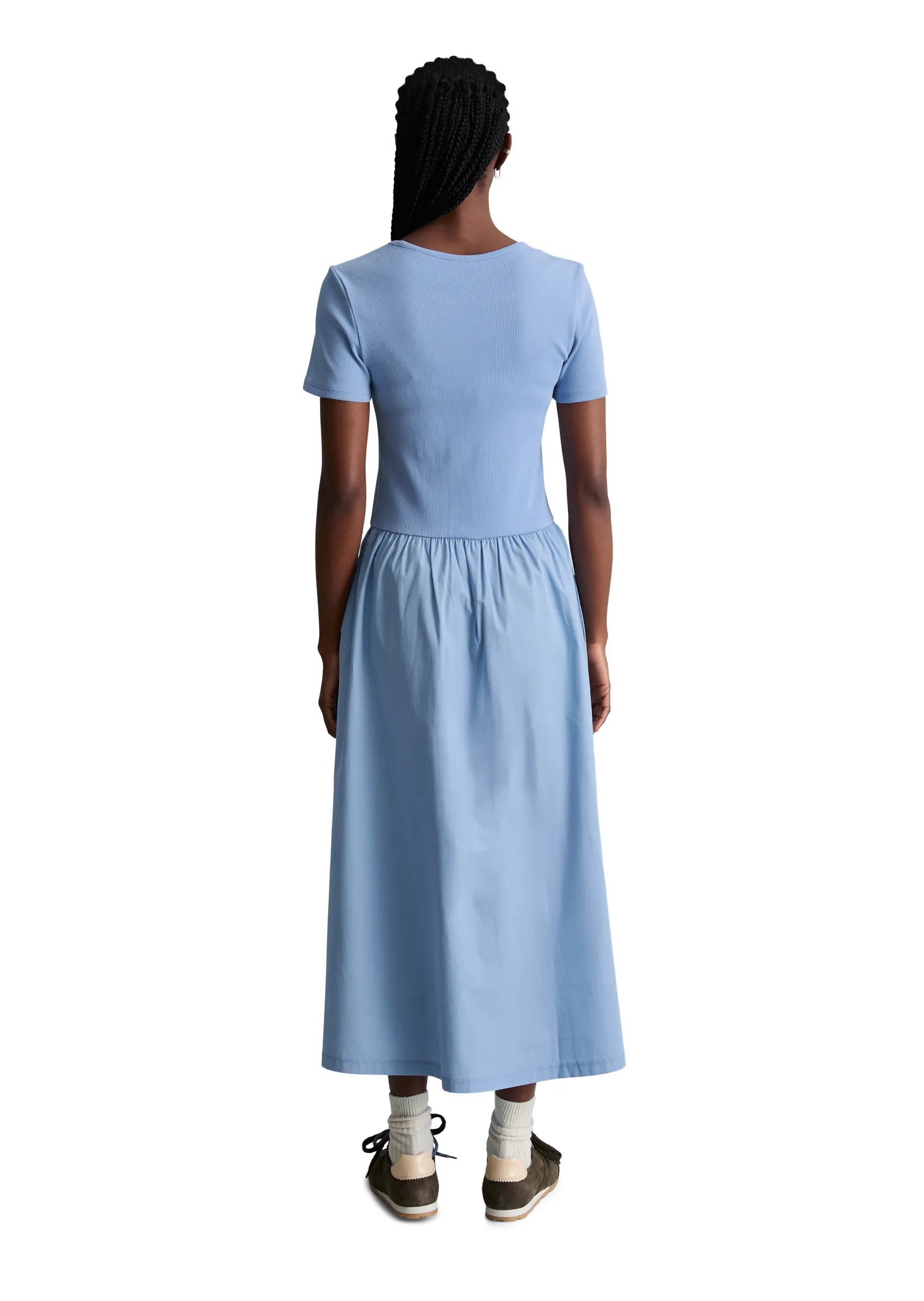 Jerseykleid Midi Slim Fit