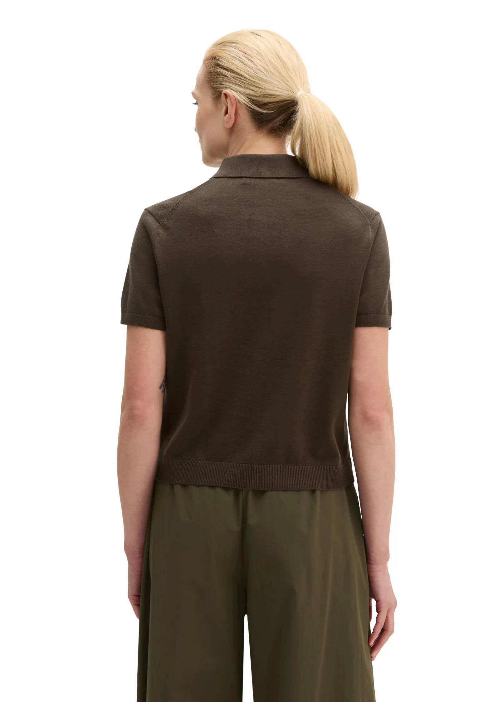 Strick-Cardigan aus Baumwolle