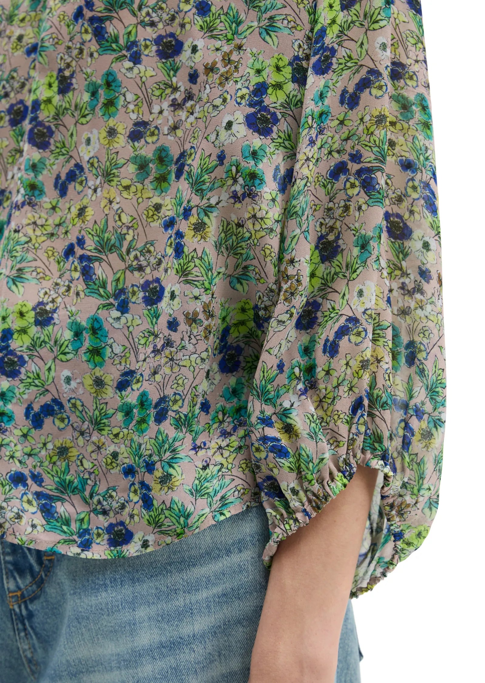 Bluse Relaxed Fit aus Viskose