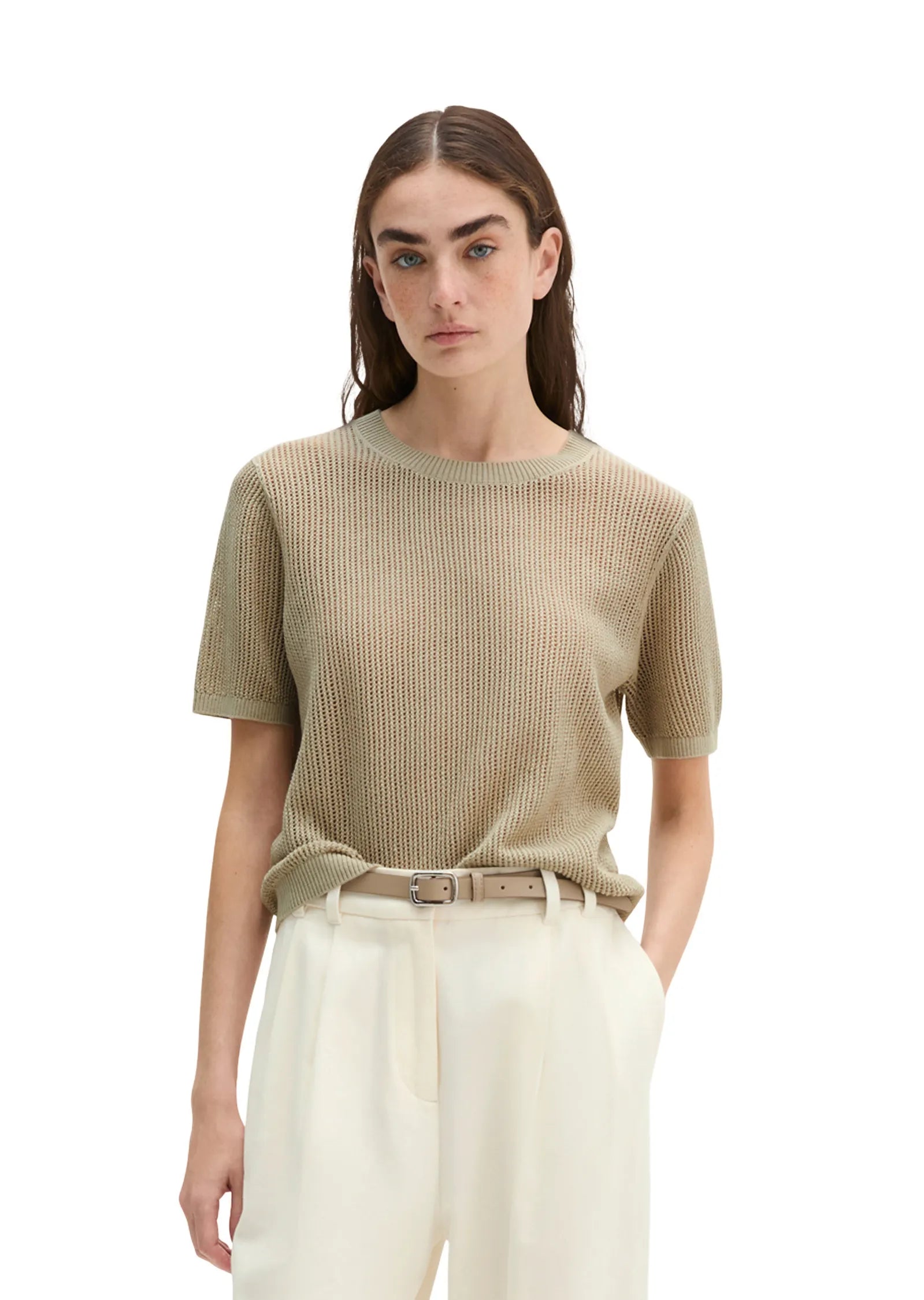Ajour-Strickpullover Regular Fit