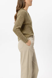 Strickpullover mit V-Ausschnitt