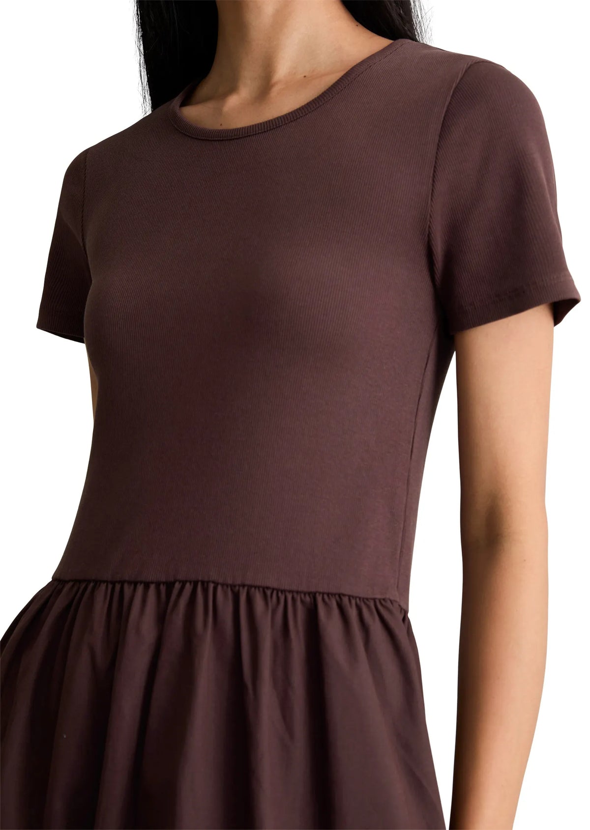 Jerseykleid Midi Slim Fit