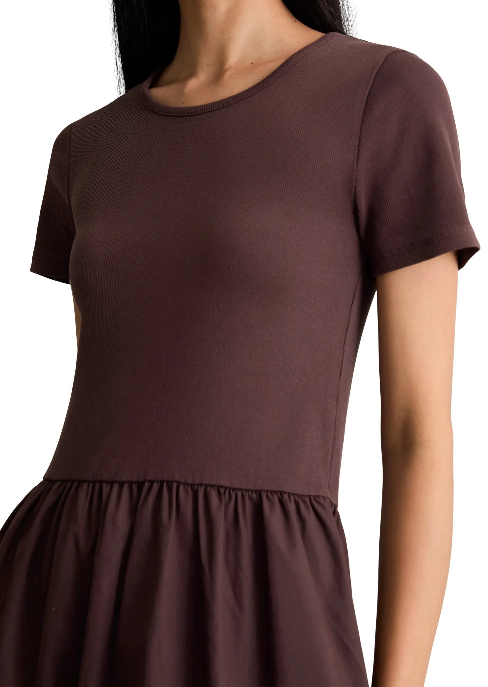 Jerseykleid Midi Slim Fit