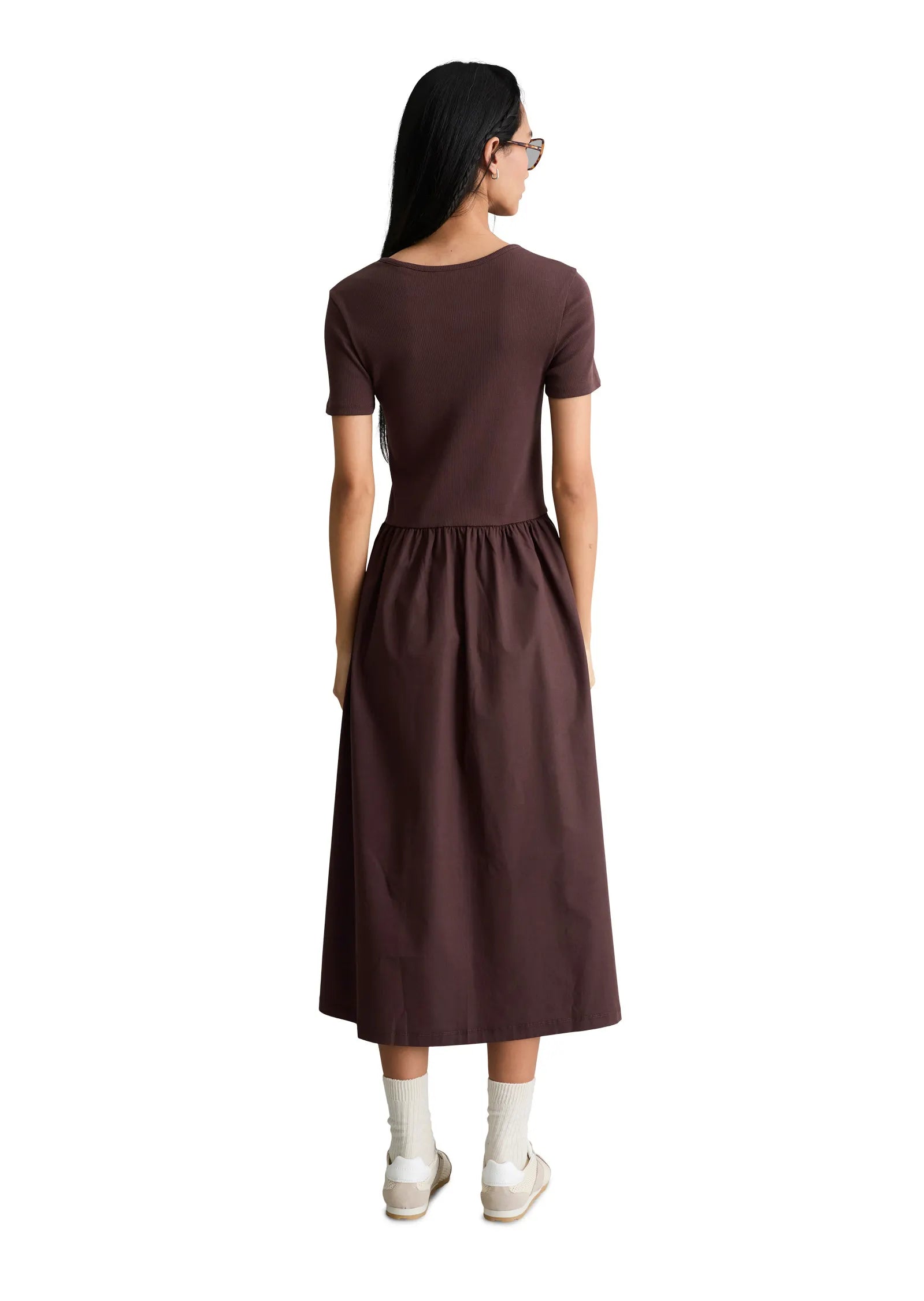Jerseykleid Midi Slim Fit