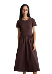 Jerseykleid Midi Slim Fit