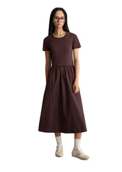 Jerseykleid Midi Slim Fit