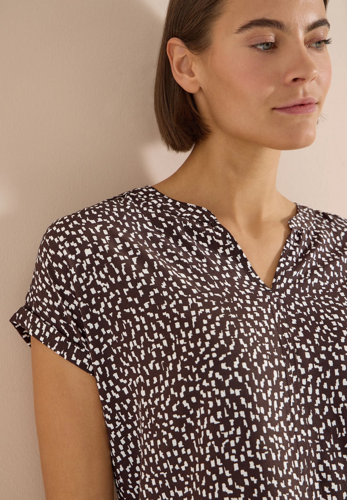Bluse aus Viskose