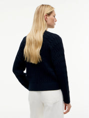 Strickjacke aus Baumwolle