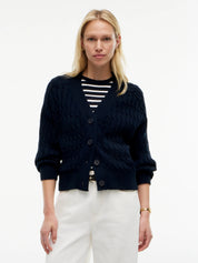 Strickjacke aus Baumwolle