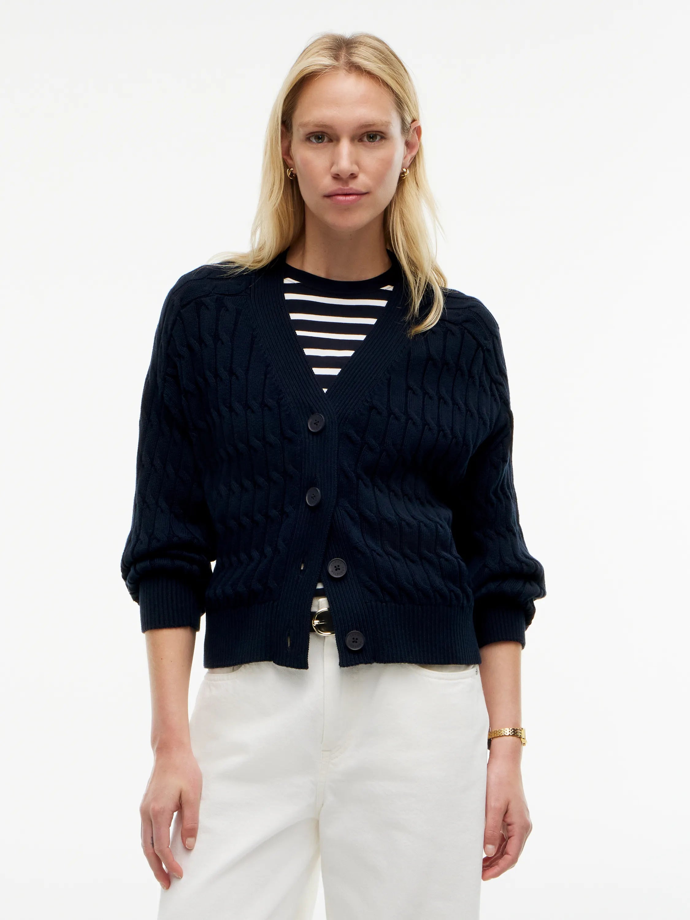 Strickjacke aus Baumwolle