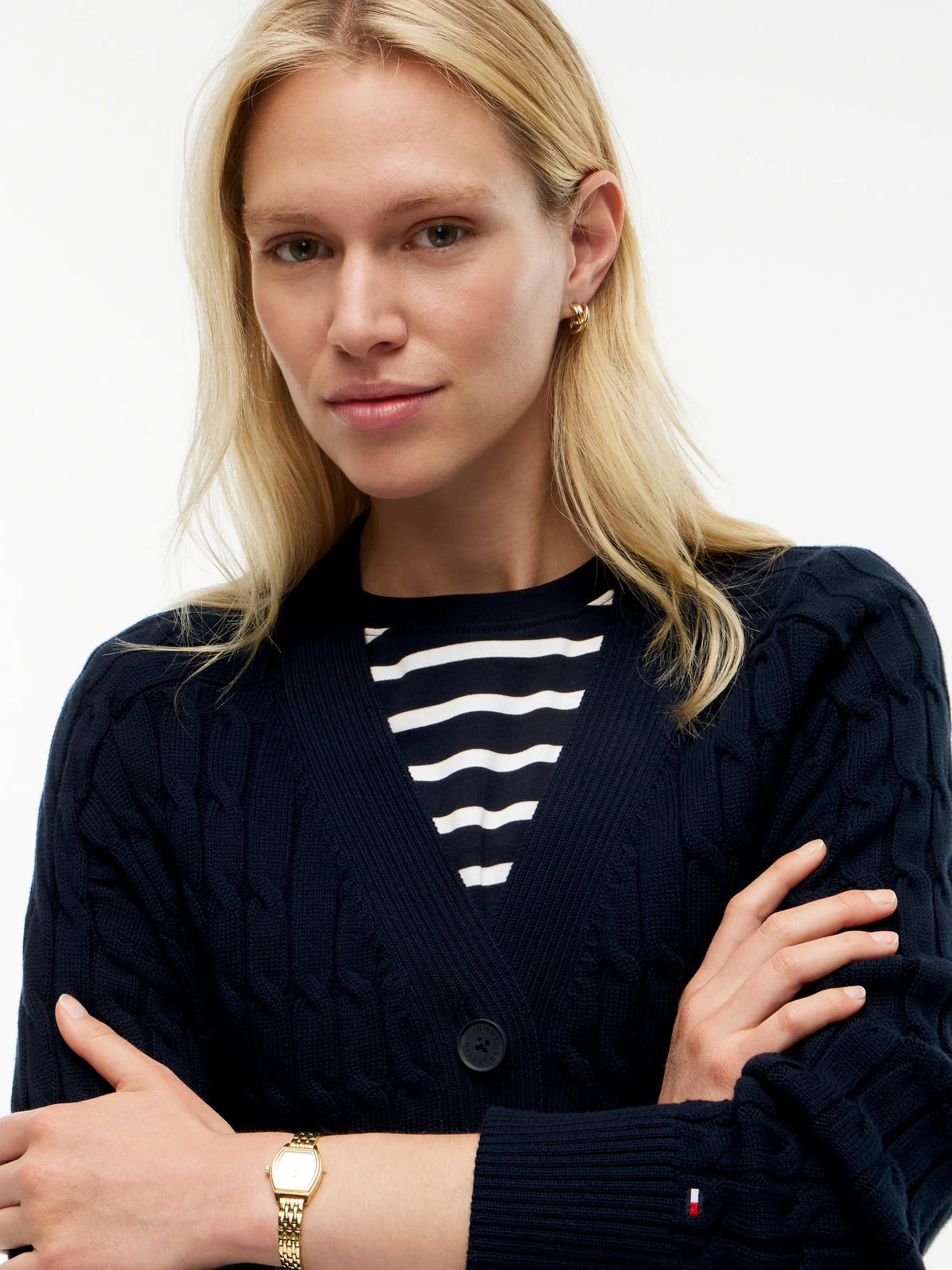 Strickjacke aus Baumwolle