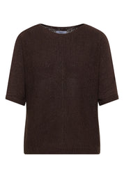 Dolman-Pullover aus Baumwollmix