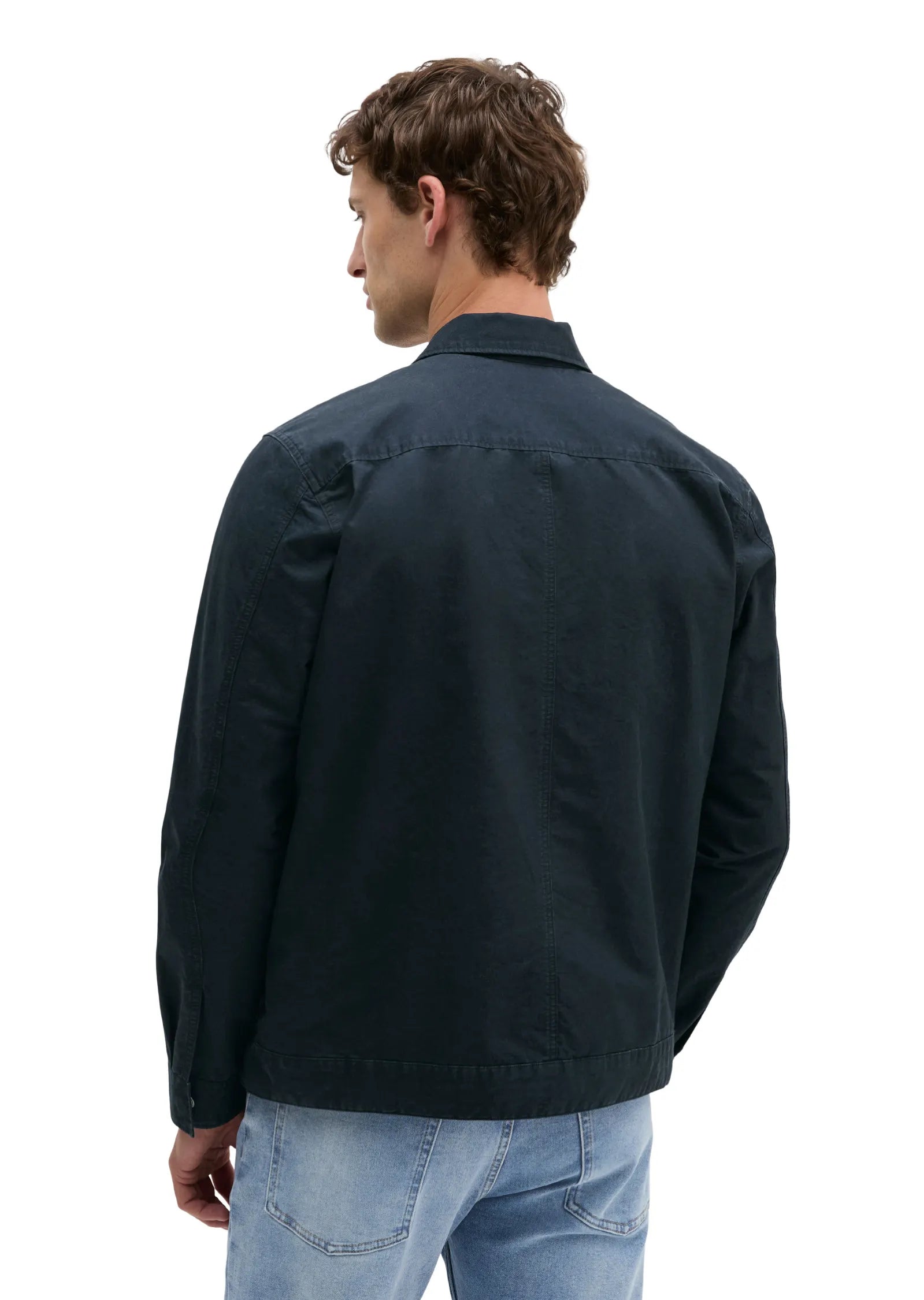 Overshirt aus Baumwollmix