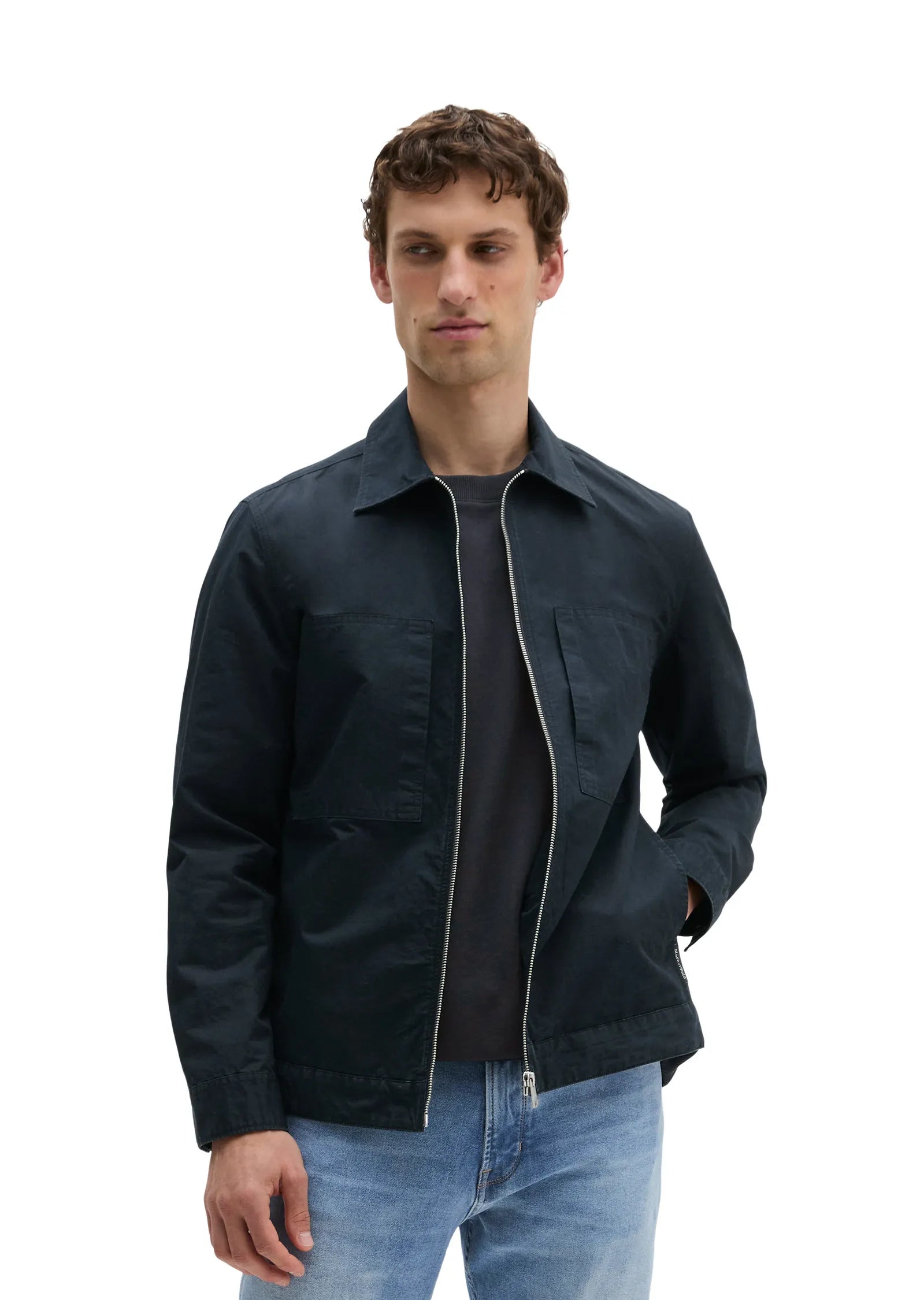 Overshirt aus Baumwollmix