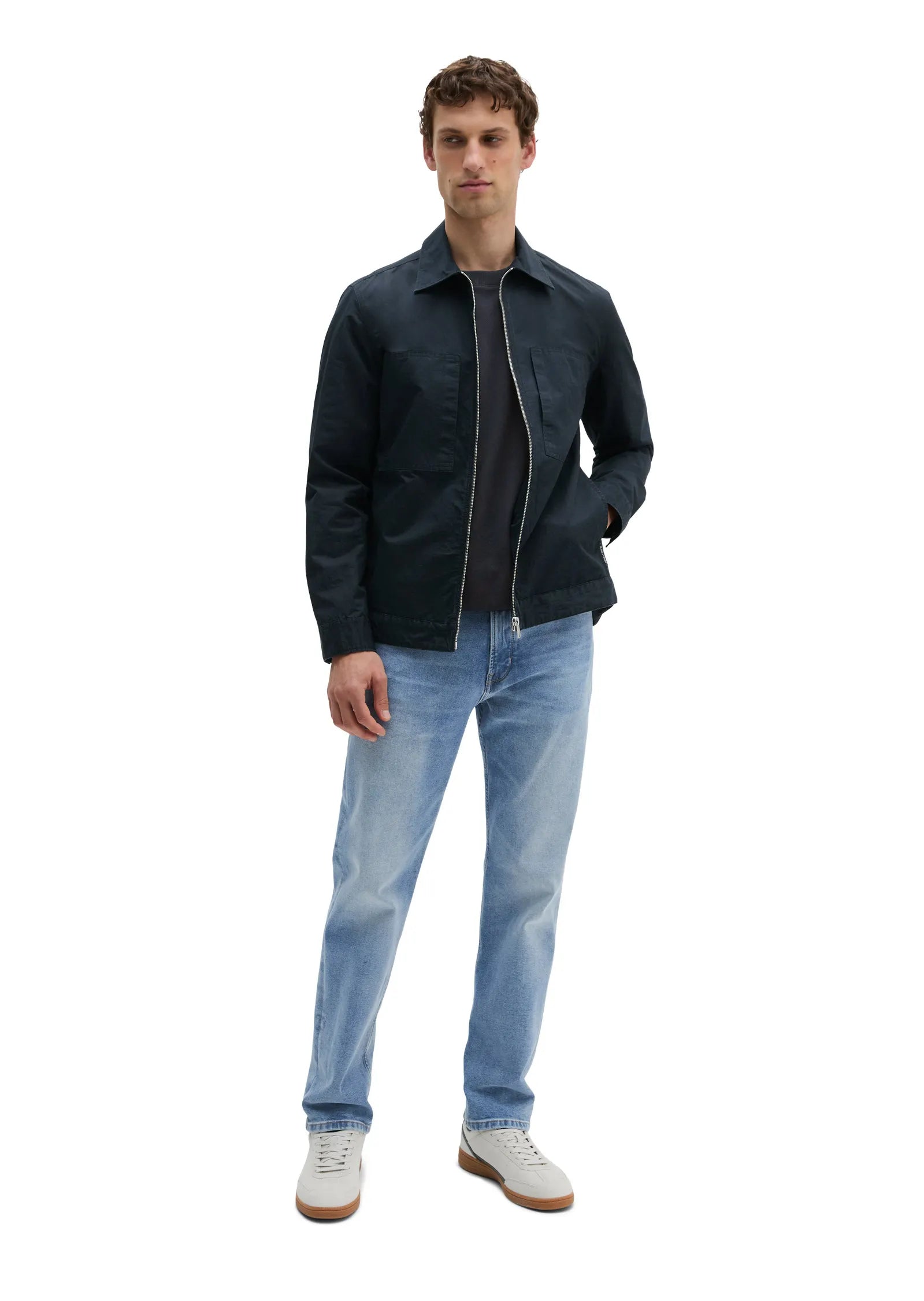 Overshirt aus Baumwollmix