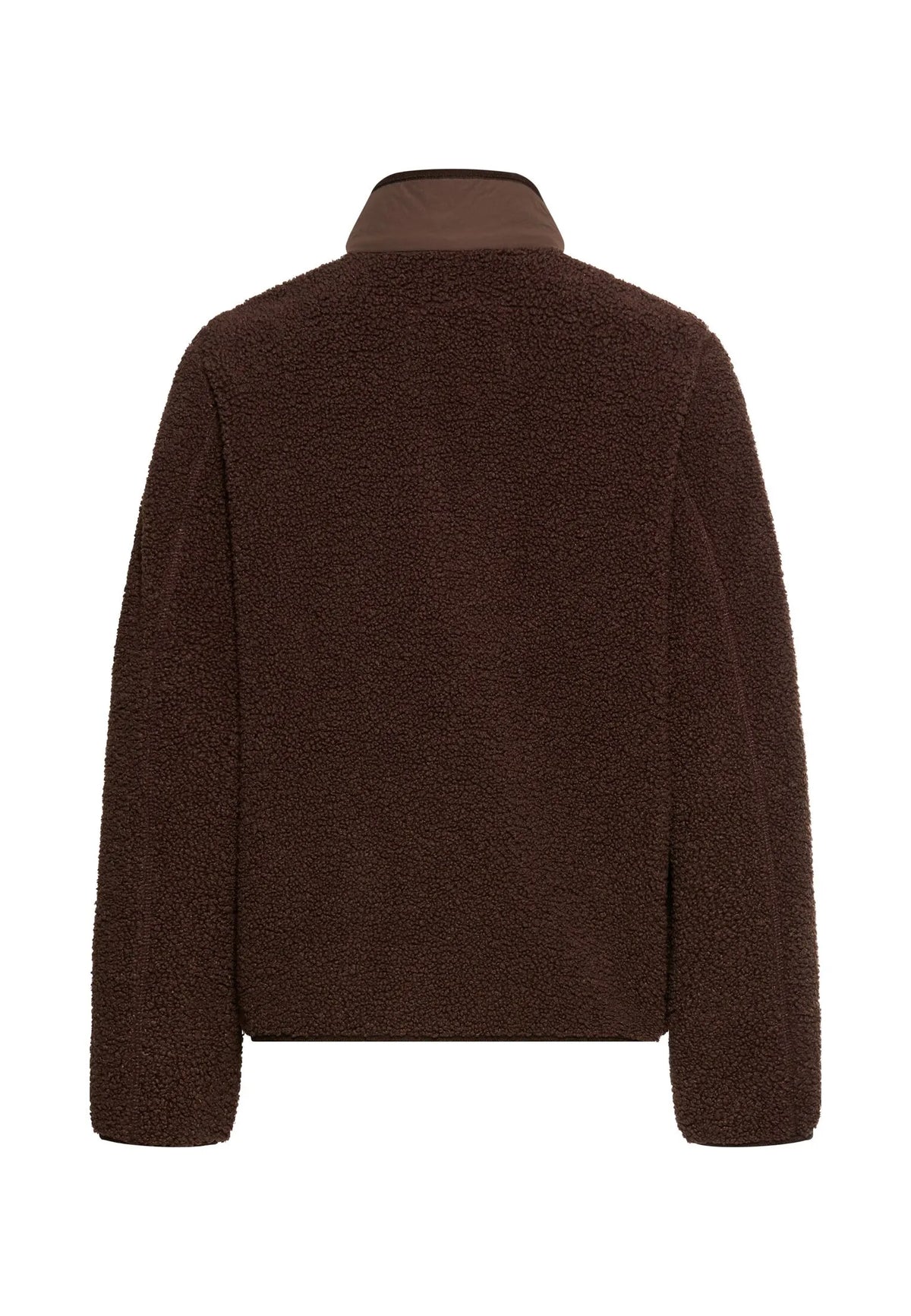 Teddy-Jacke mit Stehkragen
